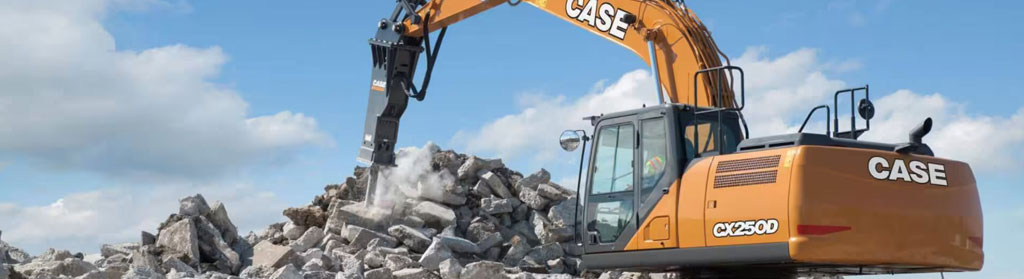 case excavator parts for sale